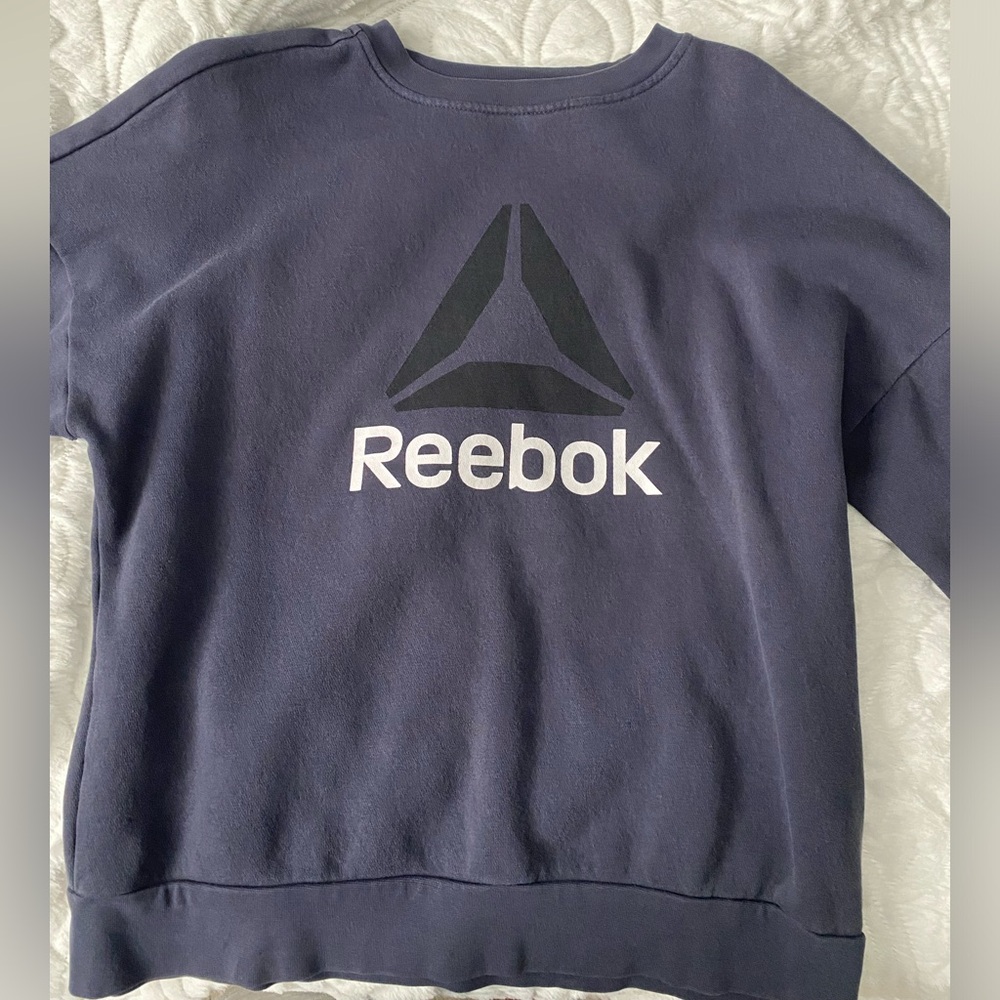 reebok crew neck sweater